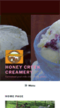 Mobile Screenshot of honeycreekcreamery.com
